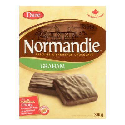 Dare Normandie biscuits graham enrobés 280g