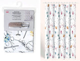 PIC rideau de douche avec crochets