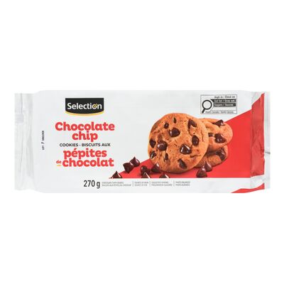 Selection biscuits aux pépites aux chocolat 270g