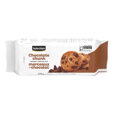 Selection biscuits aux morceaux de chocolat 270g