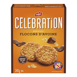 Leclerc celebration flocons d'avoine enrobés de chocolat 240G