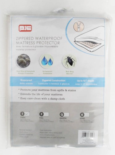 PIC protège-matelas imperméable en vinyle