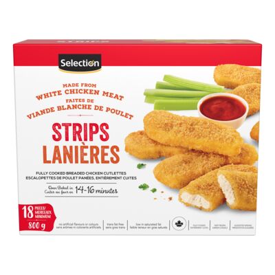 Selection Lanières de poulet 800g