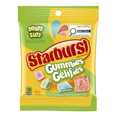 Starburst gummy surs 142g