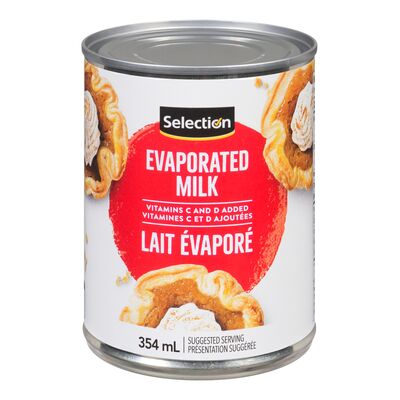 Selection Lait évaporé 354ml