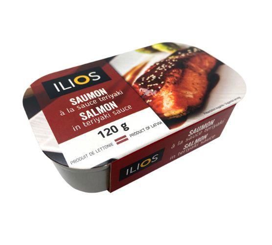 Ilios saumon à la sauce teriyaki 120g