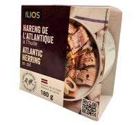 Ilios hareng de l'atlantique dans l'huile 180g
