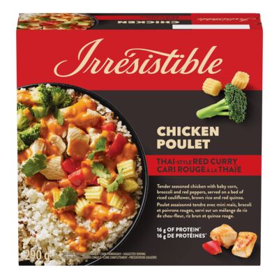 Irresistible poulet au cari rouge 290g