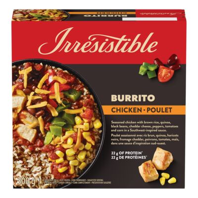 Irresistible burrito poulet 300g