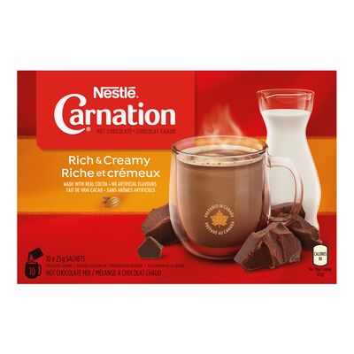 Nestlé chocolat chaud en sachet 10x25g