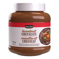 Selection tartinade aux noisettes et chocolat 375g