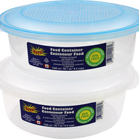 Royal contenant alimentaire plastique rond 1500ml