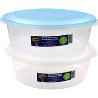 Royal contenant alimentaire plastique rond 3000ml