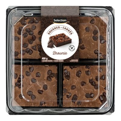 Selection carrés brownies 400g