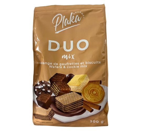 Plaka mélange de gaufrettes et biscuits 300g