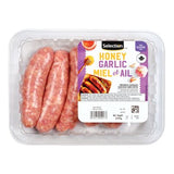 Selection saucisses miel et ail 415g