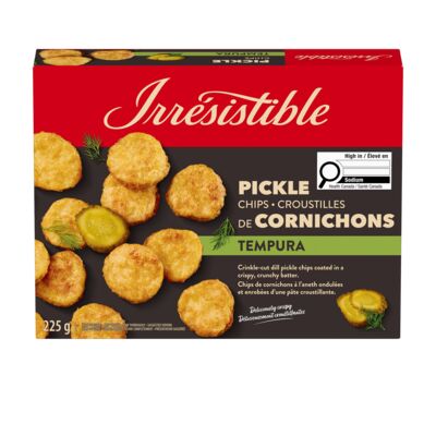 Irresistible cornichons tempura 225g