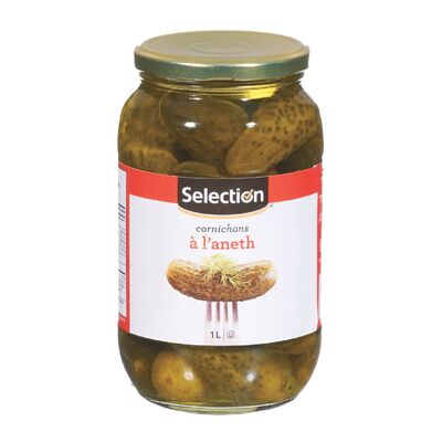 Selection cornichons à l'aneth 1L