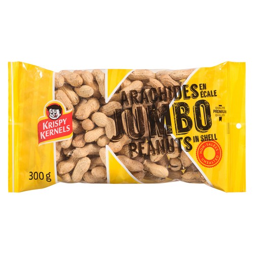 Krispy Kernels arachides en écales non salées 300g
