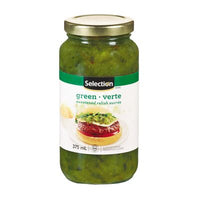 Selection relish verte sucrée 375ml