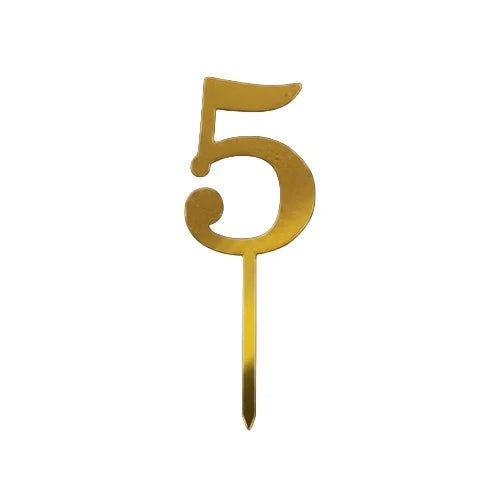 Décoration de gâteau "5"