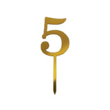 Décoration de gâteau "5"