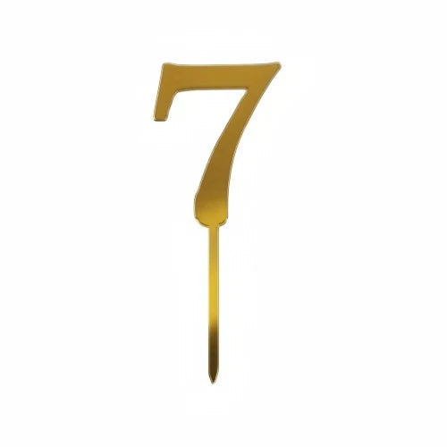 Décoration de gâteau "7"