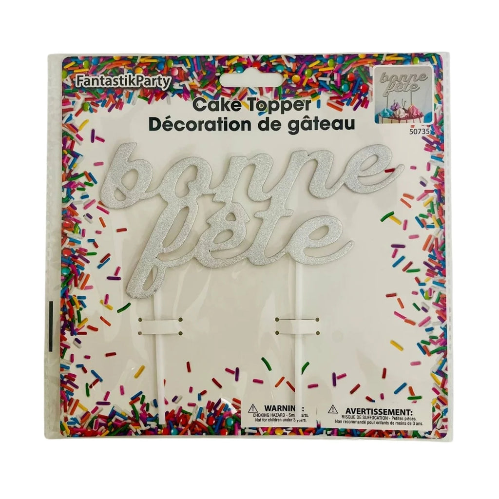 Décoration de gâteau "Bonne Fête"