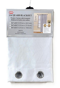 PIC rideau opaque blanc 54x63"