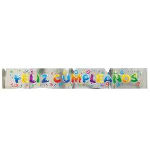 Banderole "Feliz Cumpleanos" 12pi