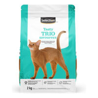 Selection nourriture pour chat trio saveurs 2kg