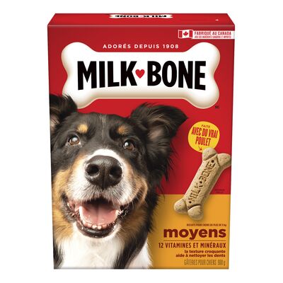 Milk Bones biscuits pour chien moyens 900g