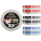 Billets de tirage pk1000