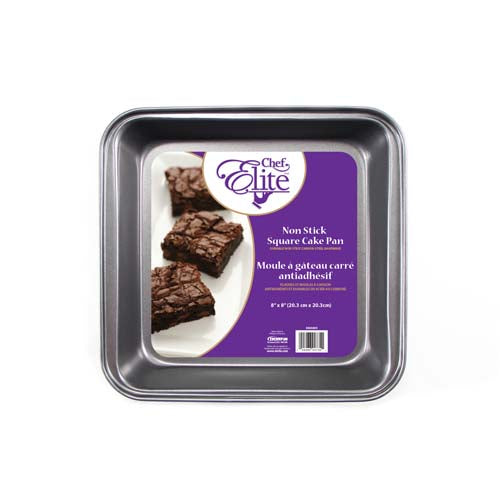 Chef Elite moule à gâteau carre 8x8"
