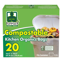 Tuff Guy sacs compostables pk20