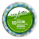 Table accents assiette en papier 10" pk10
