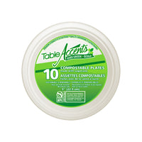 Table Accents assiettes compostables 9