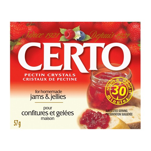 Certo Cristaux de pectine pour confitures maison 57g