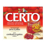 Certo Cristaux de pectine pour confitures maison 57g