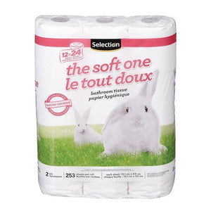 Selection papier hygiénique double 12 rouleaux