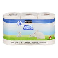 Selection papier hygiénique 6 rouleaux