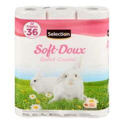 Selection papier hygiénique 12 rouleaux