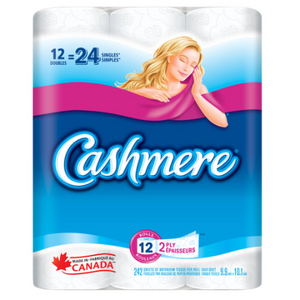 Cashmere papier hygiénique double-épaisseur pk12