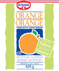Dr. Oetker cristaux à l'orange 4.44L - Dollar Royal