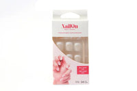 NailOn ongles régulier beige court pk24 + 1 colle