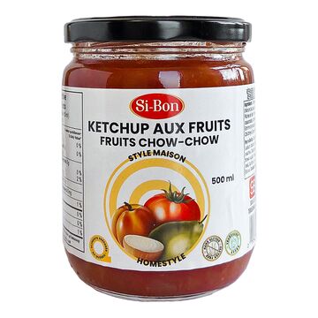 Délices d'autrefois ketchup aux fruits 500ml