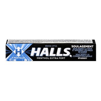 Halls menthol-lyptus extra fort pk9 - Dollar Royal