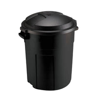 Poubelle extérieur noire 80L
