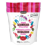Selection morceaux de style réglisse sucré 350g