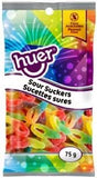 Huer sucettes sûres 75g